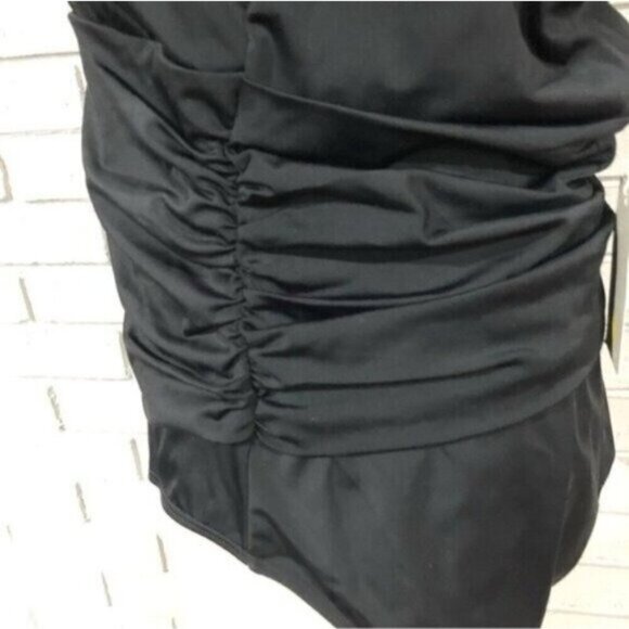 Boden Women’s Black Halter Ruched Swimsuit - Picture 10 of 15